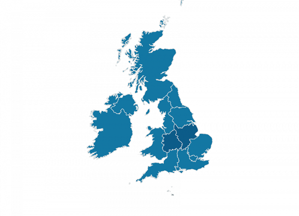 Midlands Map